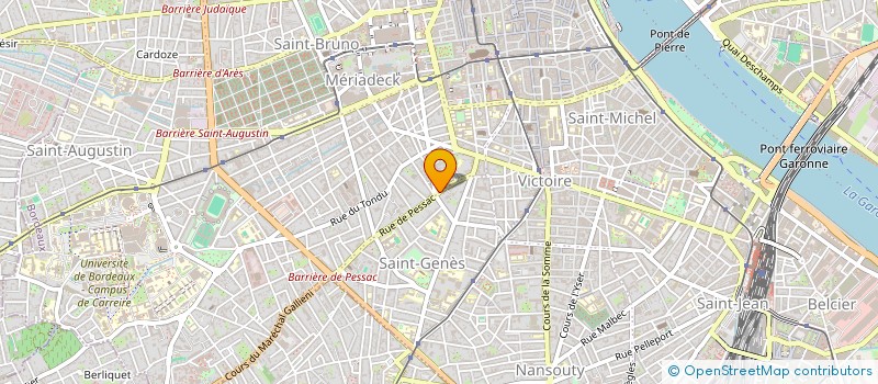 localisation de l'entreprise IDM  BORDEAUX