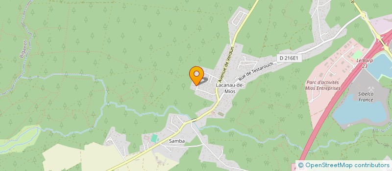 localisation de l'entreprise IDM CHAUFFAGE & CLIMATISATION  MIOS