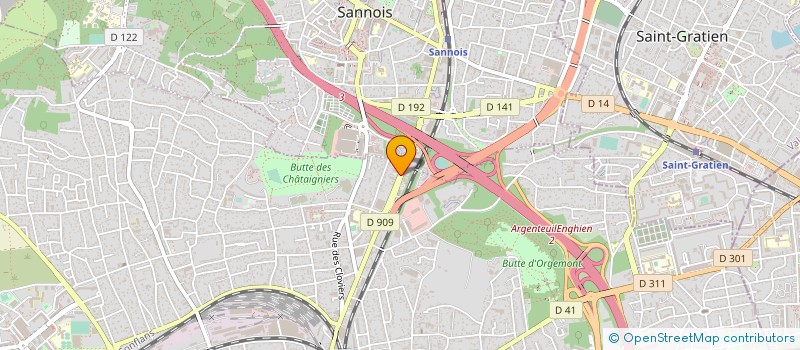 localisation de l'entreprise IDM ELECTRICITE  ARGENTEUIL