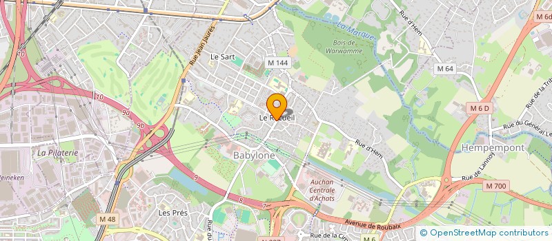 localisation de l'entreprise IDM EXPERIENCE à VILLENEUVE-D'ASCQ