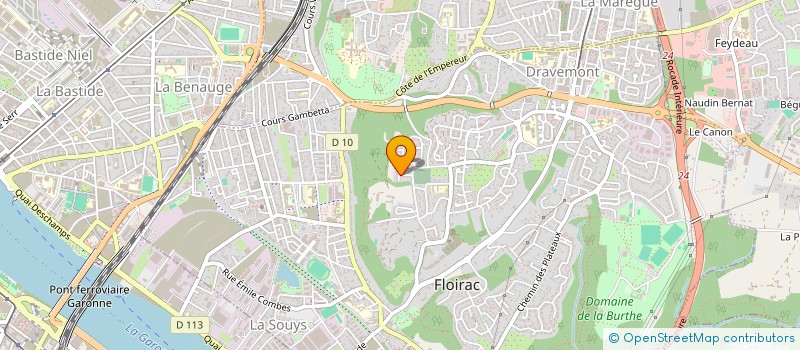 localisation de l'entreprise IDM INVEST  FLOIRAC