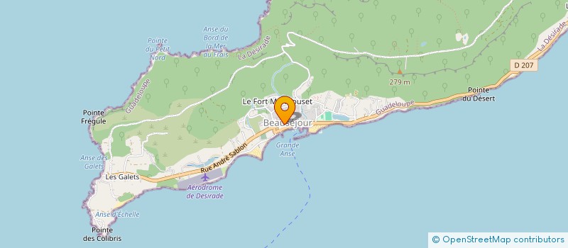 localisation de l'entreprise IDM LOCATION à LA DESIRADE