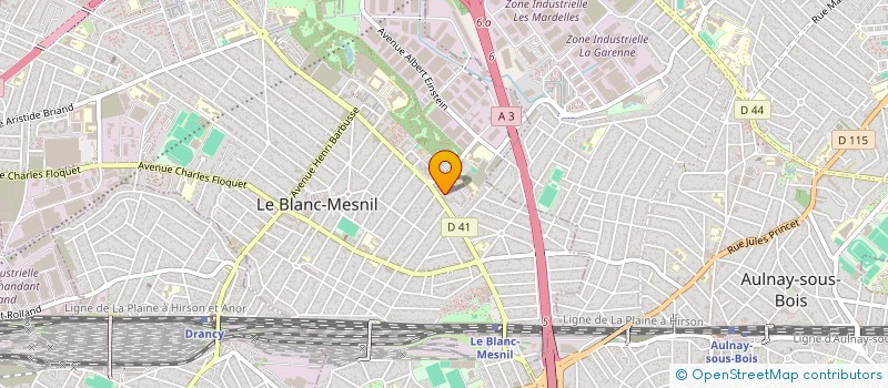 localisation de l'entreprise IDM LOCATION à LE BLANC-MESNIL