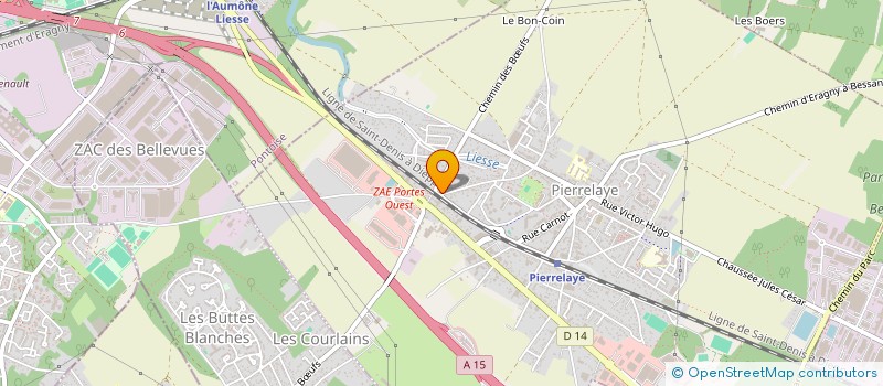 localisation de l'entreprise IDM PRESTIGE  PIERRELAYE