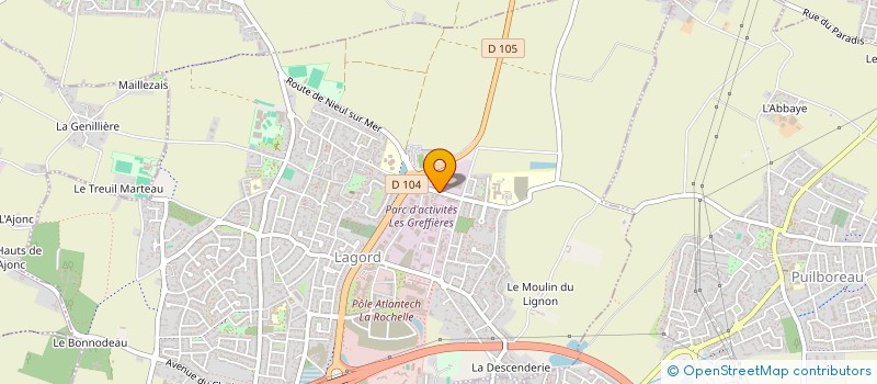 localisation de l'entreprise IDM SOLUTIONS  LAGORD