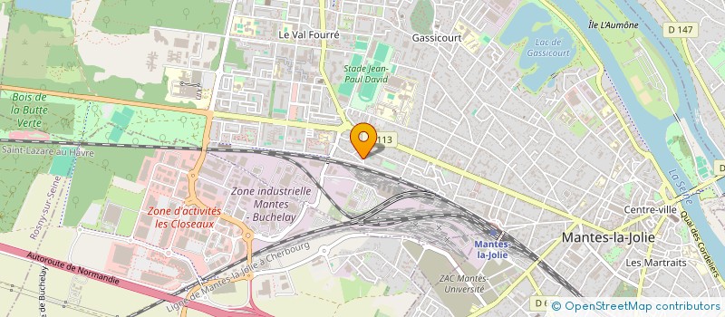 localisation de l'entreprise IDME  BUCHELAY