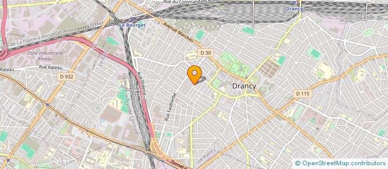 localisation de l'entreprise IDMF ELECTRICITE à DRANCY