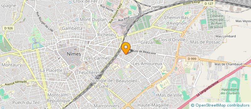 localisation de l'entreprise IDML ELECTRICITE  NIMES