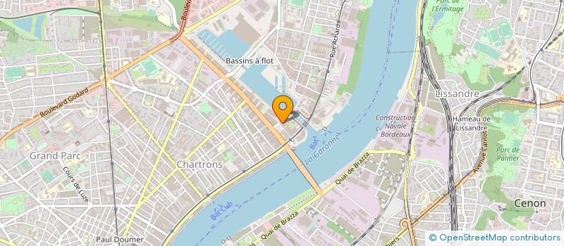 localisation de l'entreprise IDMOG à BORDEAUX