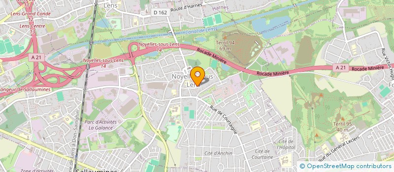 localisation de l'entreprise IDMS  NOYELLES-SOUS-LENS