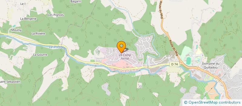 localisation de l'entreprise IDO ASSURANCES à SAINTE-MAXIME