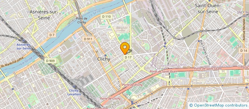 localisation de l'entreprise IDO BIZ DEV à CLICHY