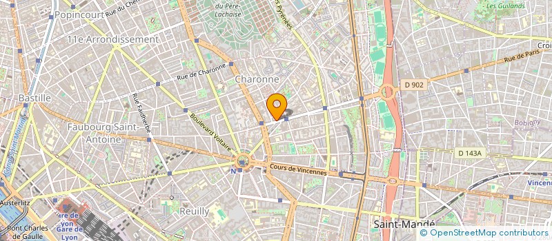 localisation de l'entreprise IDOIA  PARIS