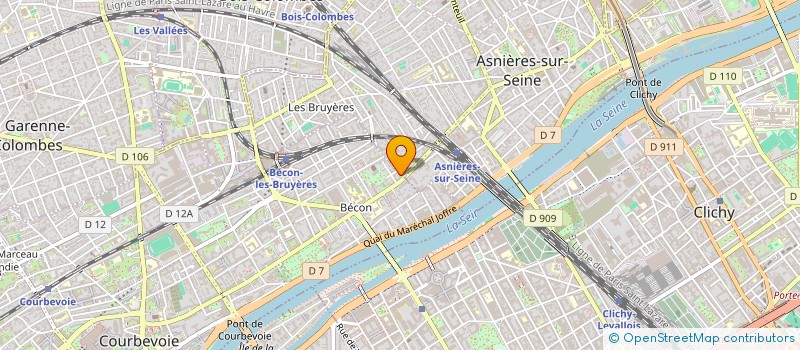 localisation de l'entreprise IDOINE EUROPE  COURBEVOIE