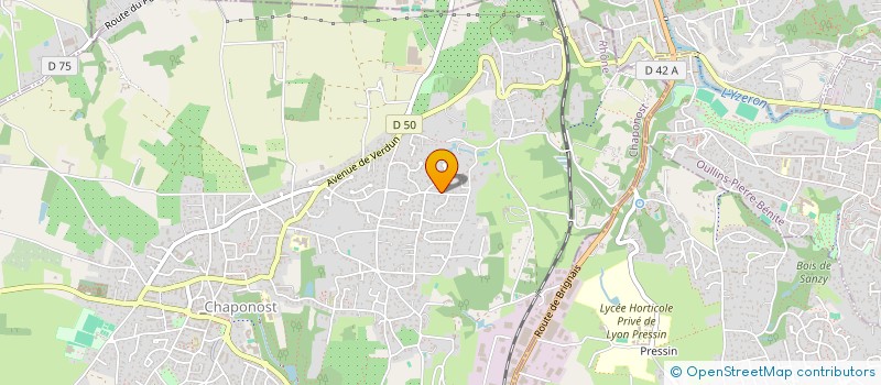 localisation de l'entreprise IDOINE TRANSACTION CONSEIL  CHAPONOST