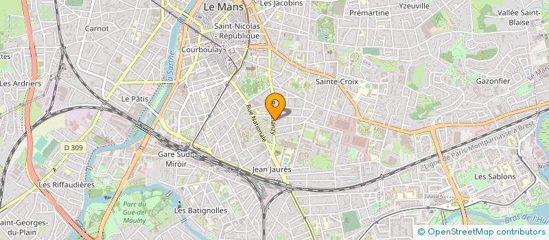 localisation de l'entreprise IDOL  LE MANS