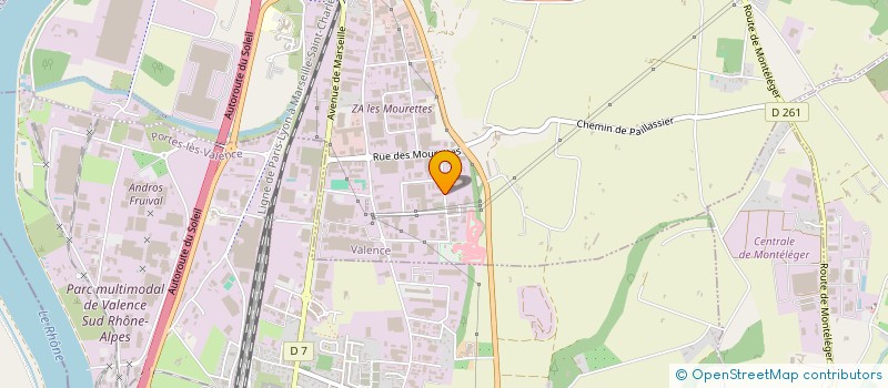 localisation de l'entreprise IDOLEE  VALENCE