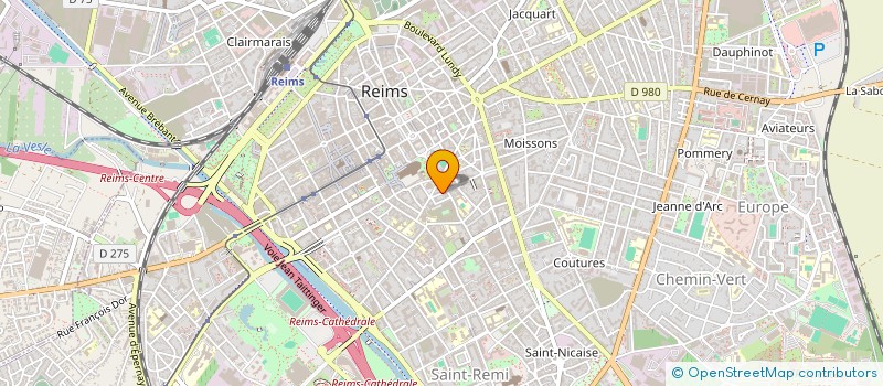 localisation de l'entreprise IDONEIS  REIMS