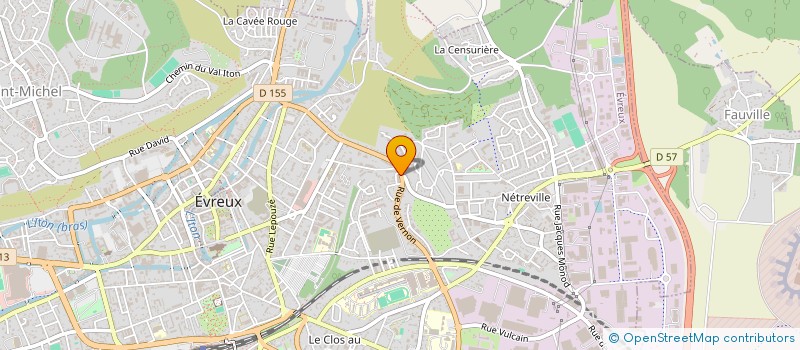 localisation de l'entreprise IDOUDAOUD BRAHIM ET MOHAMED à EVREUX