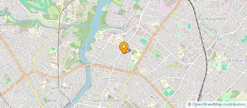 localisation de l'entreprise IDOXIS à NANTES