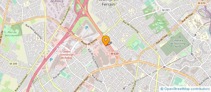 localisation de l'entreprise IDP AGENCEMENT à NEUVILLE-EN-FERRAIN