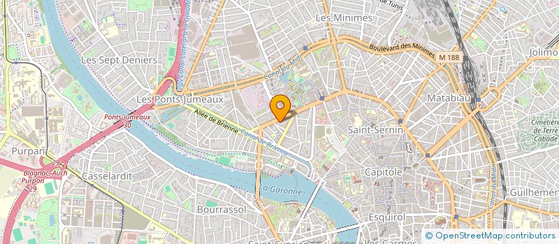 localisation de l'entreprise IDP SUD OUEST à TOULOUSE