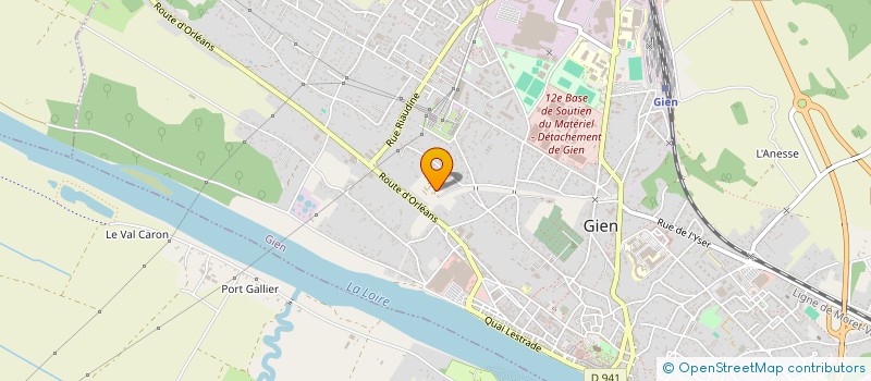 localisation de l'entreprise IDPLANT à GIEN
