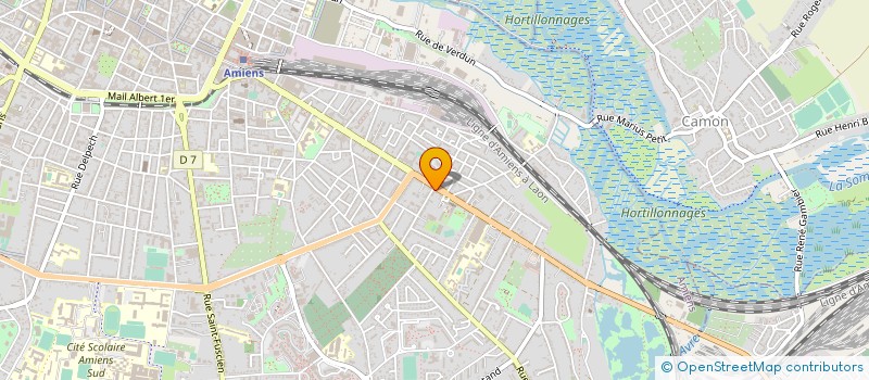 localisation de l'entreprise IDPR FORMATION DU CONDUCTEUR à AMIENS