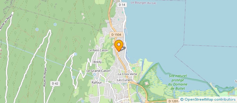 localisation de l'entreprise IDPR (IMPACT DECO PRESTATION REALISATION)  LE BOURGET-DU-LAC