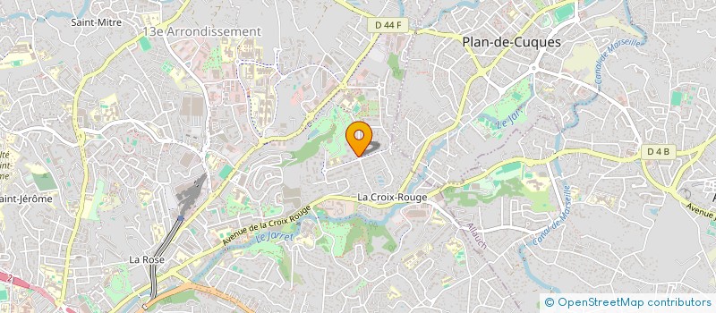 localisation de l'entreprise IDPRINT360  LA CIOTAT