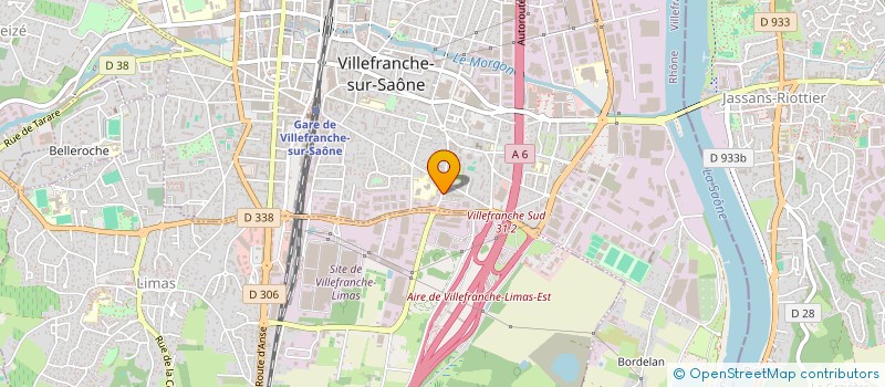 localisation de l'entreprise IDPRO CARRELAGE  VILLEFRANCHE-SUR-SAONE