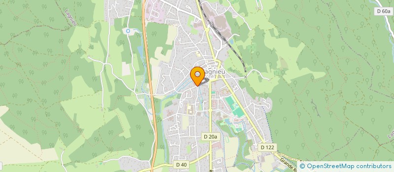 localisation de l'entreprise IDR GROUPE à LAGNIEU