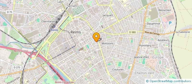 localisation de l'entreprise IDR RETAIL  REIMS