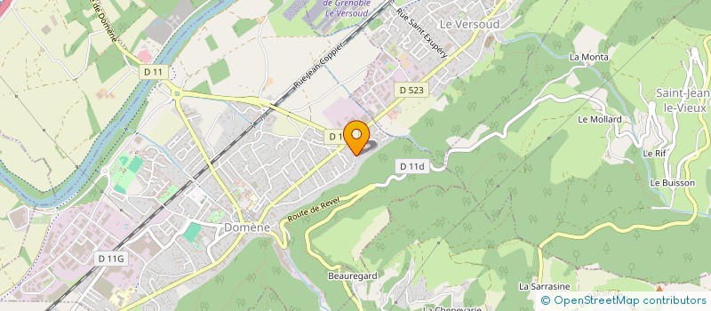 localisation de l'entreprise IDRA à LE VERSOUD