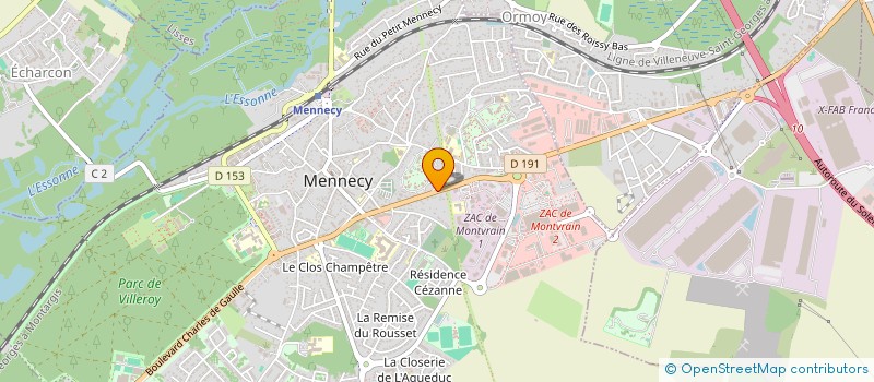 localisation de l'entreprise IDRA SARL à MENNECY