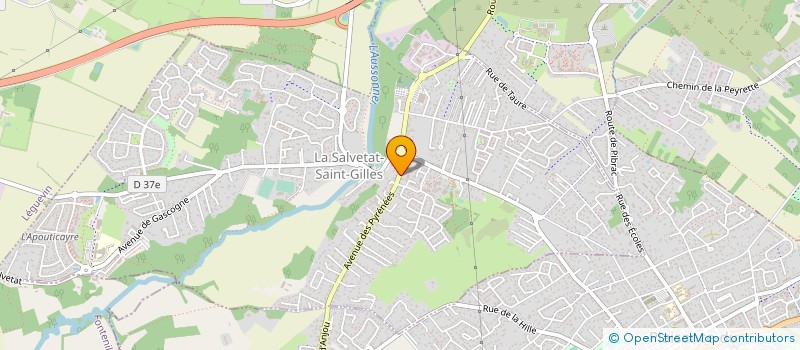 localisation de l'entreprise IDRE  LA SALVETAT-SAINT-GILLES