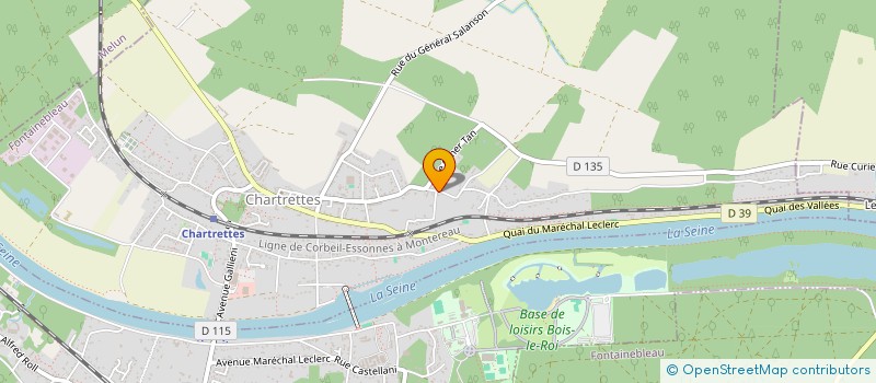 localisation de l'entreprise IDRISS  CHARTRETTES