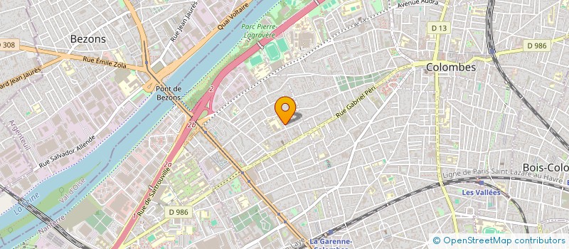 localisation de l'entreprise IDRISSI à COLOMBES