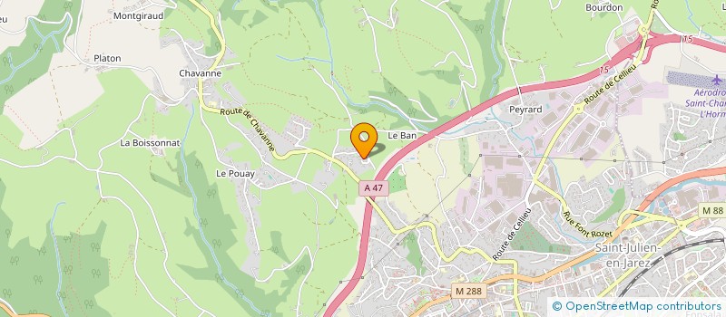 localisation de l'entreprise IDRISSI IMMO  SAINT-CHAMOND