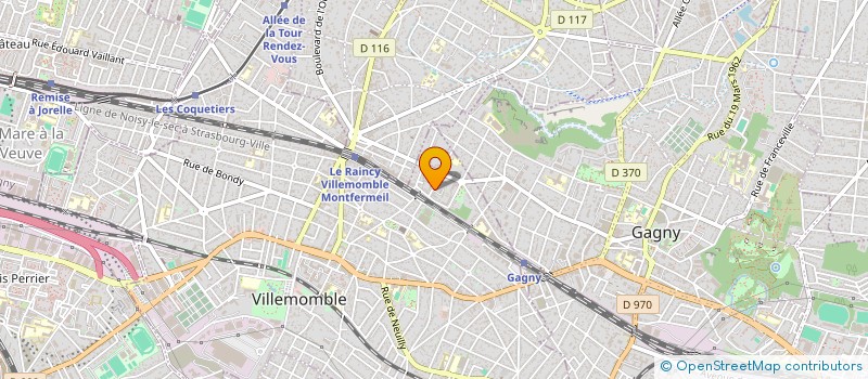 localisation de l'entreprise IDRIVE FR  VILLEMOMBLE