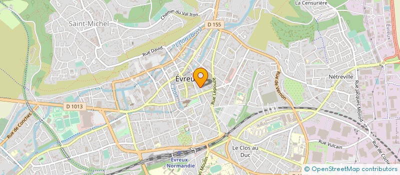 localisation de l'entreprise IDROTO à EVREUX
