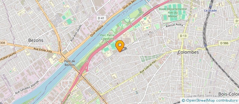 localisation de l'entreprise IDRR à COLOMBES