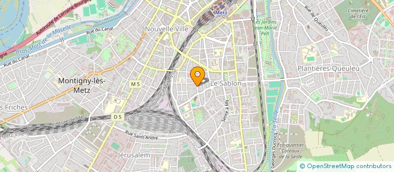 localisation de l'entreprise IDS à METZ