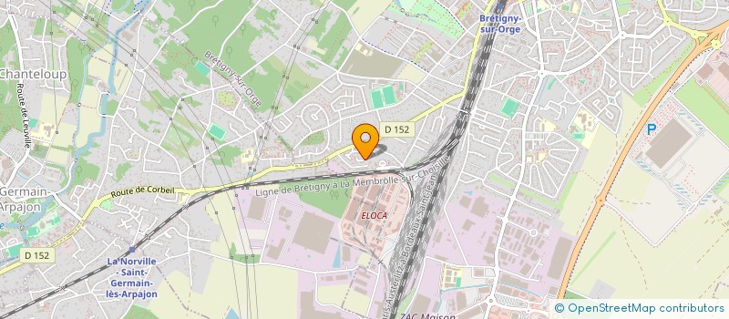 localisation de l'entreprise IDS à BRETIGNY-SUR-ORGE