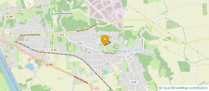 localisation de l'entreprise IDS CO à REYRIEUX