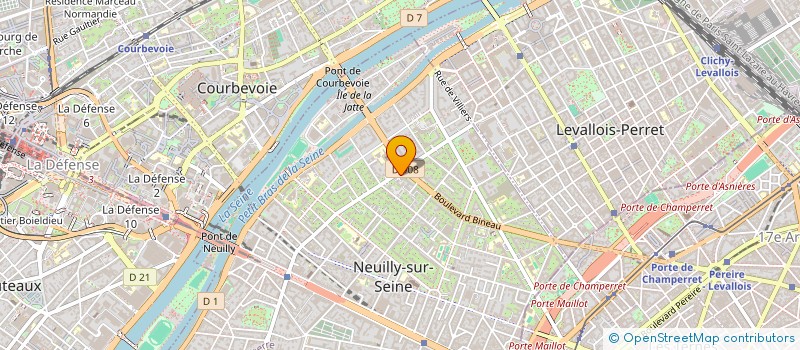 localisation de l'entreprise IDS CONSEIL  BOULOGNE-BILLANCOURT