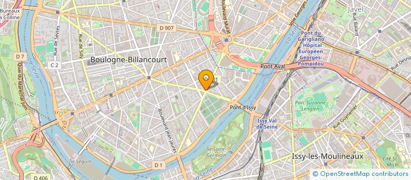 localisation de l'entreprise IDS ELECTRICITE à BOULOGNE-BILLANCOURT