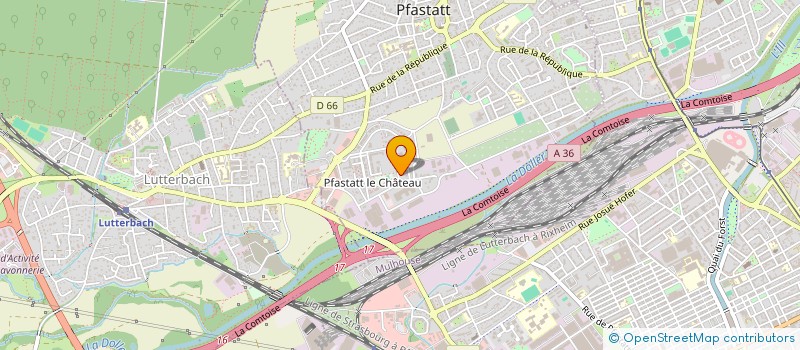 localisation de l'entreprise IDS EURL à PFASTATT
