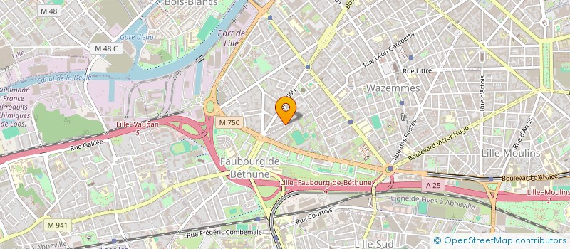 localisation de l'entreprise IDS PARTNER à LILLE