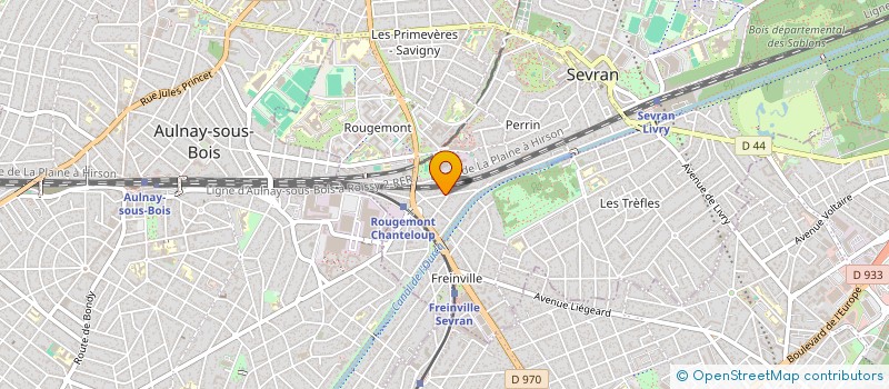 localisation de l'entreprise IDS PRESTIGE à SEVRAN